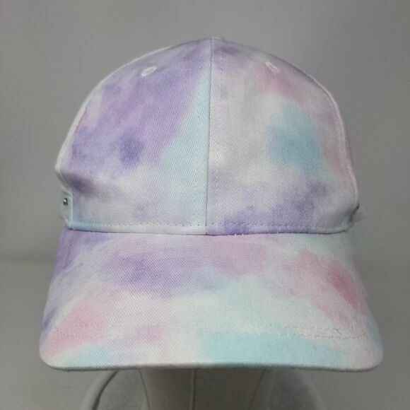 Unbranded Slideback Hat Multicolor One Size Adjustable Tie Dye Blank Cotton - Picture 2 of 8